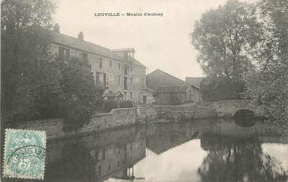 CPA FRANCE 91 "Leuville sur Orge, Moulin d'Aulnay".