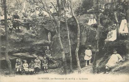 CPA FRANCE 91 "La Ronce, La grotte".