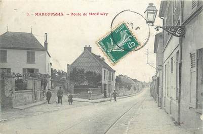 CPA FRANCE 91 "Marcoussis, Route de Montlhéry".