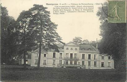 CPA FRANCE 91 "Montgeron, Château de Rottembourg".