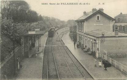 CPA FRANCE 91 " Palaiseau, La gare".