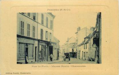 CPA FRANCE 91 " Palaiseau, Rue de Paris, Maison Soulié".