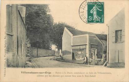 CPA FRANCE 91 " Villemoisson sur Orge, Route à la Dante conduisant au bois".