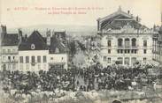 71 SaÔne Et Loire CPA FRANCE 71 " Autun, Théâtre et panorama de l'avenue de la gare".