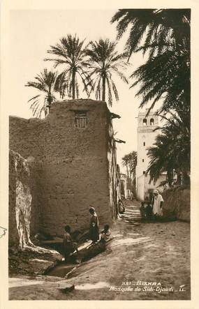 CPA ALGERIE "Biskra, mosquée de Sidi Djoudi"