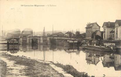 CPA FRANCE 89 " Laroche Migennes, L'écluse".