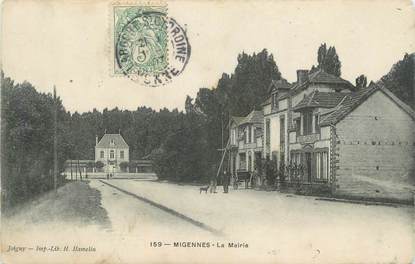 CPA FRANCE 89 " Migennes, La Mairie".