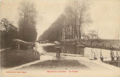 CPA FRANCE 89 " Migennes - Laroche, Le canal".