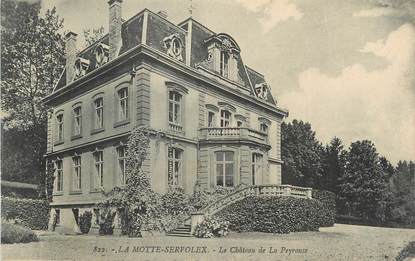 CPA FRANCE 73 " La Motte Servolex, Le château de la Peyrouse".
