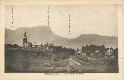 CPA FRANCE 73 " Francin, Le Mont Granier".