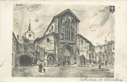 CPA FRANCE 73 " Chambéry, La cathédrale".