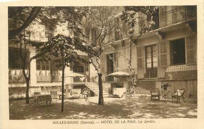 CPA FRANCE 73 " Aix les Bains, Hôtel de la Paix".