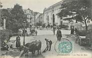 73 Savoie CPA FRANCE 73 " Aix les Bains, La place des Bains".