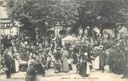 27 Eure CPA FRANCE 27 " Bernay, Marché Place Ste Croix".