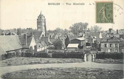 CPA FRANCE 27 " Rugles, Vue générale".