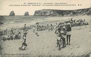 64 PyrÉnÉe Atlantique CPA FRANCE 64 " Hendaye, Les roches Deux Jumeaux et les enfants de l'Asile pour Enfants de la ville de Paris".