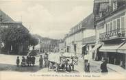 64 PyrÉnÉe Atlantique CPA FRANCE 64 " Monein, Rue de la Halle, Attelage Béarnais".