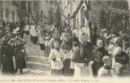 71 SaÔne Et Loire CPA FRANCE 71 "Cluny, Les fêtes de septembre 1910, Le cortège religieux". / FOLKLORE