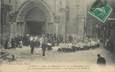 CPA FRANCE 71 "Cluny, Fêtes du Millénaire de 1910, Grandes messes pontificales, la sortie des Prélats". / FOLKLORE