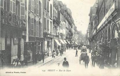 CPA FRANCE 29 " Brest, Rue de Siam".
