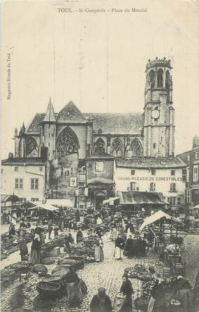 CPA FRANCE 54 " Toul, Place du Marché".