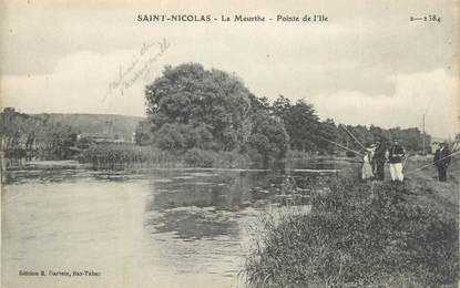 CPA FRANCE 54 " St Nicolas, La Meurthe, Pointe de l'Ile".