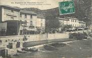 84 Vaucluse CPA FRANCE 84 "Fontaine de Vaucluse, Avenue de la Fontaine conduisant à la source".