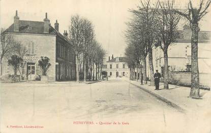 CPA FRANCE 45 " Pithiviers, Quartier de la gare".