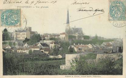 CPA FRANCE 45 " Pithiviers, Vue générale".