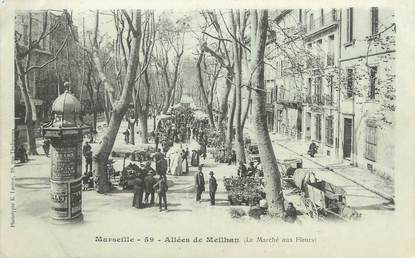 CPA FRANCE 13 " Marseille, Allée de Meilhan".