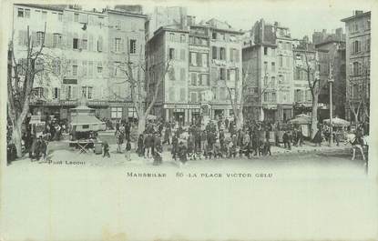 CPA FRANCE 13 " Marseille, Place Victor Gélu".