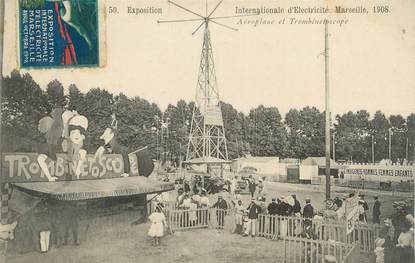 CPA FRANCE 13 " Marseille, Exposition internationale d'électricité en 1908". / CIRQUE