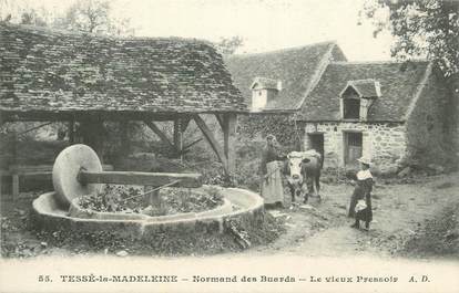 CPA FRANCE 61 "Tessé la Madeleine Normand des Buards Le vieux pressoir"