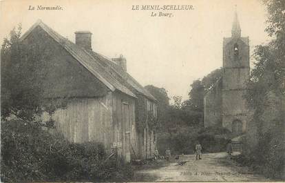 CPA FRANCE 61 "Le Mesnil Scelleur, Le bourg".