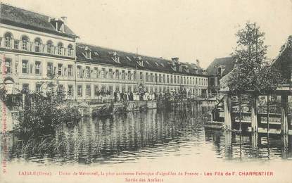 CPA FRANCE 61 " L'aigle, Usine de Mérouvel".