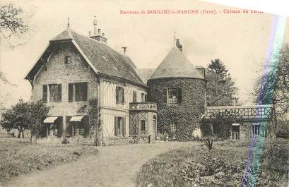 CPA FRANCE 61 "Environs de Moulins la Marche, Château du Tertre".