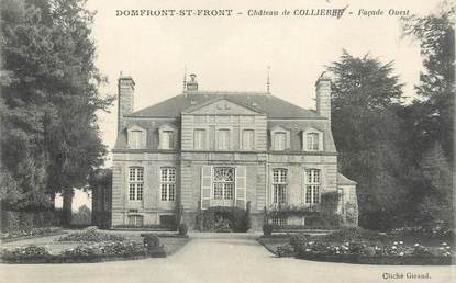 CPA FRANCE 61 "Domfront - St Front, Château de Collières".