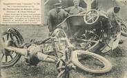 61 Orne CPA FRANCE 61 "St Christophe le Jajolet, L'auto brisée par un train le 15.09.1920".