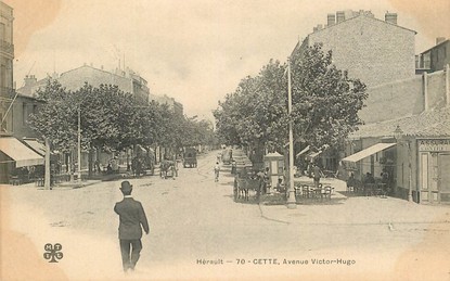 CPA FRANCE 34 "Cette, avenue Victor Hugo"