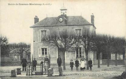 CPA FRANCE 91 "Courson Monteloup, La Mairie".