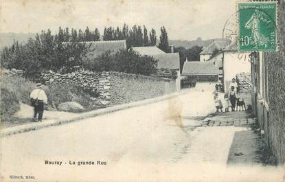 CPA FRANCE 91 "Bouray, La grande rue".