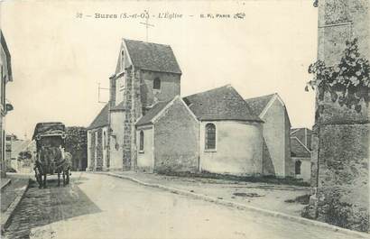 CPA FRANCE 91 "Bures, L'église".