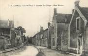 77 Seine Et Marne CPA FRANCE 77 " Chailly en Bière, Entrée du village, rue Melun".