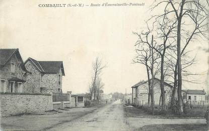 CPA FRANCE 77 " Combault, Route d'Emerainville Pontault".