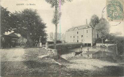 CPA FRANCE 77 " Chessy, Le moulin".