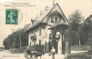 77 Seine Et Marne CPA FRANCE 77 " Crouy sur Ourcq, Pavillon et porte du parc de Belle Vue".