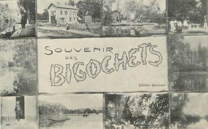 CPA FRANCE 78 " Villennes, Souvenir des Bigochets, Vues".