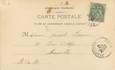 CPA FRANCE 30 "Beaucaire, le Rhone, inondation 1900" / PENICHE / BATELLERIE
