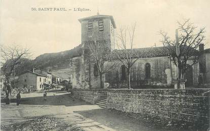 CPA FRANCE 26 " St Paul les Trois Châteaux, L'église".