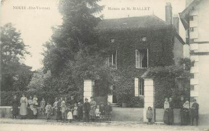 CPA FRANCE 87 " Nouie, Maison de Mr Mallet".